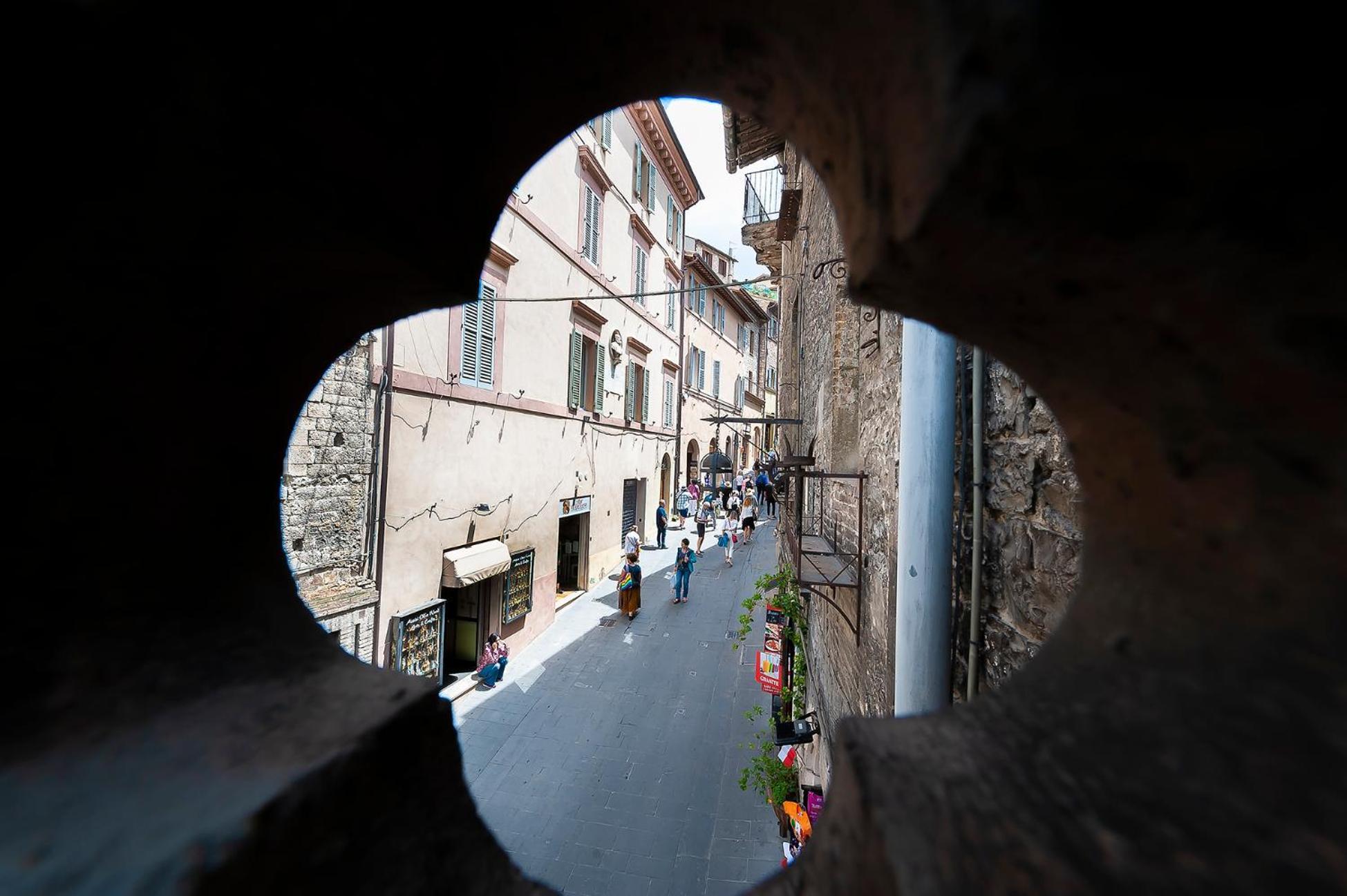 La Loggia Di Portica Residenza Storica Nel Centro Di Assisi Apartment Exterior foto