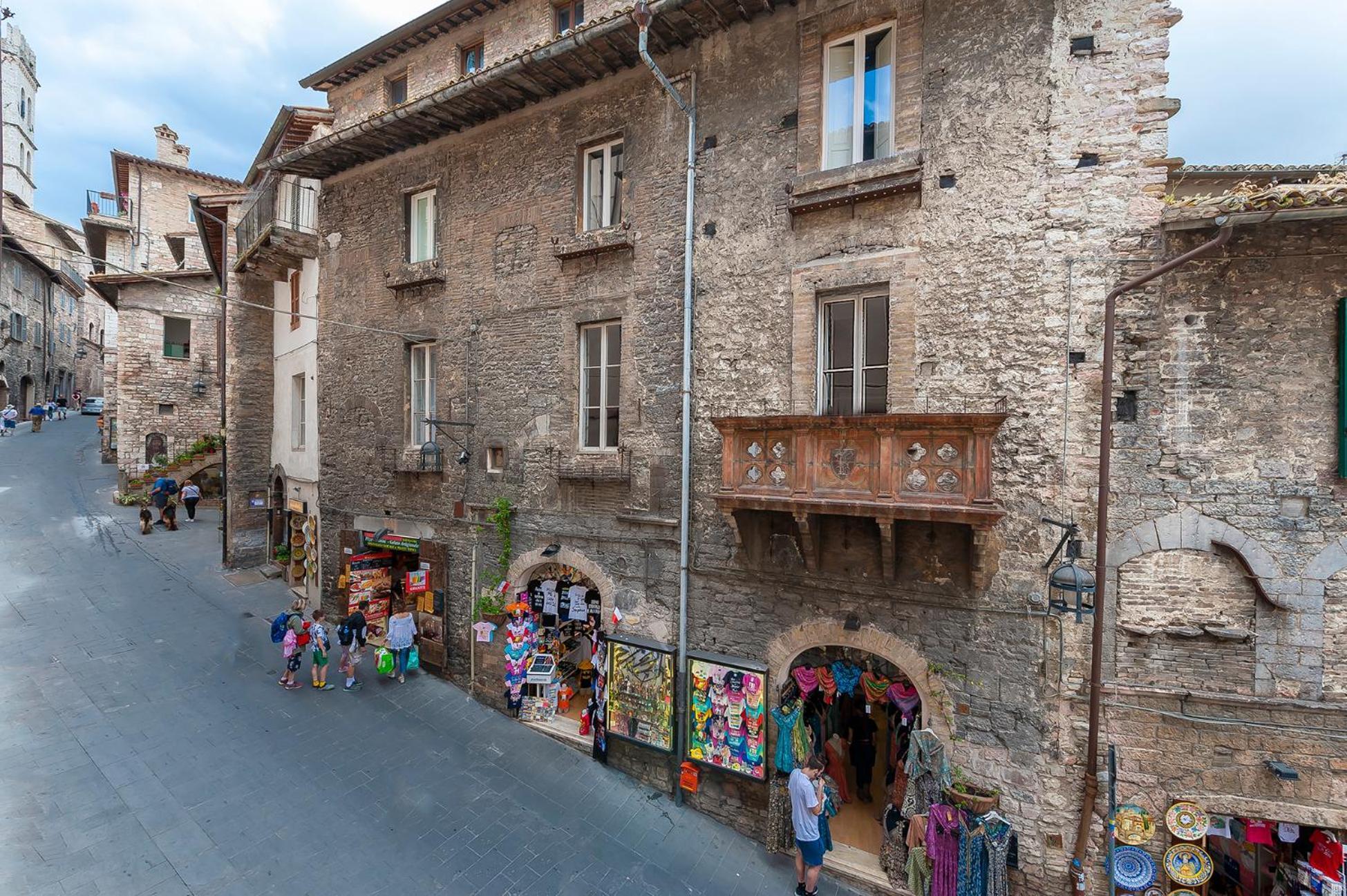 La Loggia Di Portica Residenza Storica Nel Centro Di Assisi Apartment Exterior foto
